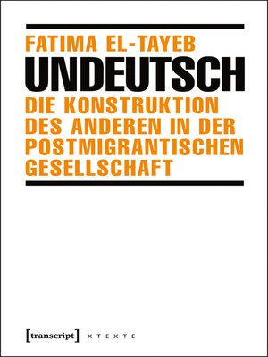 cover image of Undeutsch